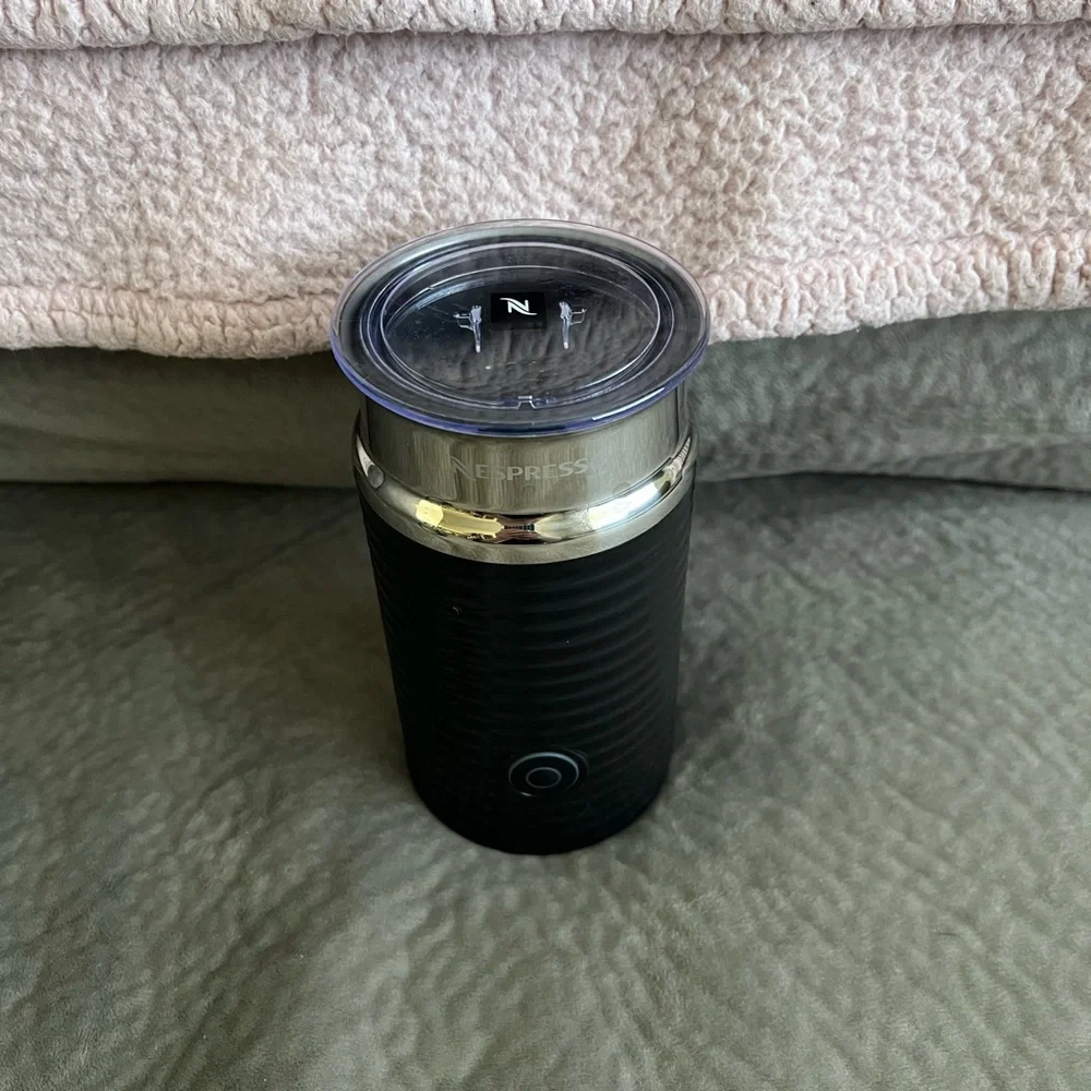 Nespresso Black and Silver Milk Frother